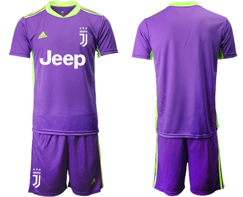 Men 2020-2021 club Juventus purple goalkeeper Soccer Jerseys->juventus jersey->Soccer Club Jersey